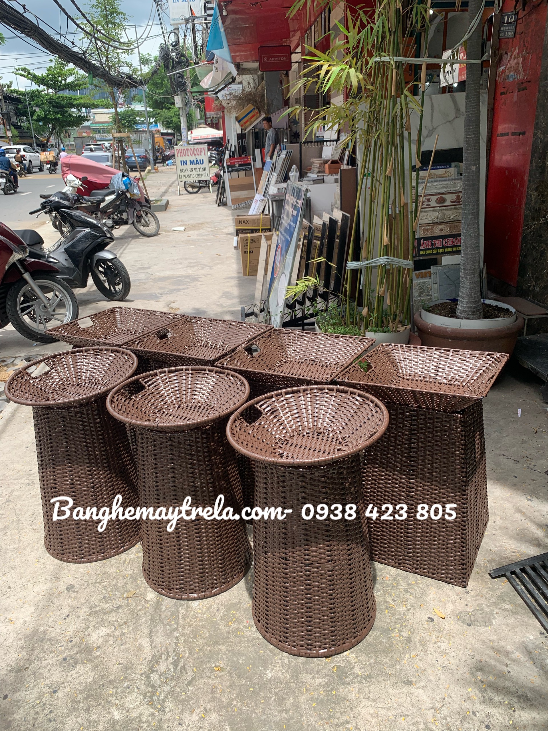 Sọt trưng bày trái cây cho siêu thị